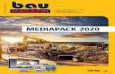 BM Mediadaten Titel 2020 - baumagazin-online.de€¦ · Magazine format DIN A4, 210 mm wide, 297 mm high Total extend 2.140 pages = 100,0 % Editorial part 1.397 pages = 65,3 % Advertisement