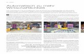 Automatisch zu mehr Wirtschaftlichkeit · dem SAP-WM von Coko läuft über das Jungheinrich Warehouse Con-trol System, das als Materialflussrechner dient dhf_1-2_2015_LL 90x133mm.indd