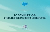 FC Schalke 04: Meister der Digitalisierung...Zeitalter führen lässt. Das Erlebnis im Stadion ist einzigartig. Hier wird zusammen gezittert, mitge- fiebert, gefeiert, gesungen, gelacht,