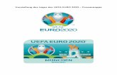 Vorstellung des Logos der UEFA EURO 2020 Pressemappe...o London (England), Wembley-Stadion Drei Gruppenspiele und eine Viertelfinalbegegnung o Baku (Aserbaidschan), Olimpija Stadionu