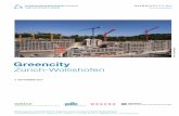 Greencity - Wohnbaugenossenschaften Zürich · 2017-09-19 · Standard. Greencity wird durch das Elektrizitätswerk der Stadt Zürich (ewz) nachhaltig mit Wärme und Kälte versorgt.