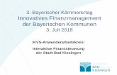3. Bayerischer Kämmerertag Innovatives Finanzmanagement der … · 2018-07-16 · Größenklasse (Landesamt für Statistik und DV, Arbeitslosenstatistiken) Stadt Bad Kissingen Ziel: