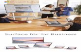 Surface für Ihr Business - ALSO€¦ · Innovatives Design Schlankes, kompaktes Design ohne Einschränkungen für Ihre Produktivität. Hochauflösendes 10” PixelSense™-Display