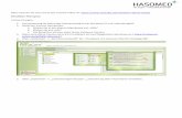 Checkliste Therapeut - HASOMED© 2020 – HASOMED GmbH Bitte schauen Sie sich zuerst das Tutorial-Video an:  Checkliste Therapeut Vorbereitungen: 1 ...