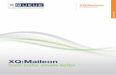 Broschuere Einzelseiten Endverbraucher · Der Erfolg von E-Mail-Marketing hängt von vielen Parametern ab. Den Schlüssel dazu bietet XQ:Maileon in Form umfangreicher Reportings.