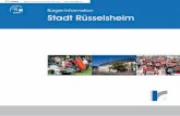 Bürger-Information Stadt Rüsselsheim€¦ · Dies ist ein weiteres Beispiel dafür, wie sehr in unserer Stadt Gemeinschaft gelebt wird. Als Stadtverwaltung unterstützen wir Sie