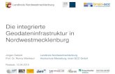 Die integrierte Geodateninfrastruktur in Nordwestmecklenburgarchiv.geomv.de/geoforum/2015/praesentationen/2015...Haushaltsvolumen GDZ jährlich ca. 150 TEURO (ohne Personalkosten),