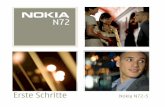 Erste Schritte Nokia N72-5nds1.webapps.microsoft.com/.../guides/Nokia_N72-5_GS_de.pdf5 Der Adapter wird nicht benötigt, wenn die RS -MMC im Nokia N72 verwendet wird. Mithilfe des