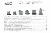 KTV KTVE KTZ KRS GPN NKZ LH - Utleiesenteret · KTV2-50, KRS2-50/80/100: Inspection: Every 2000 hours of running time or every 6 months, whichever comes first Changing interval: Every