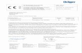 Dräger€¦ · Europäische Richtlinie 93/42/EWG MD104-015-1905-036-00 Europäische Richtlinie 2011/65/EU Drägerwerk AG & Co. KGaA Moislinger Allee 53-55 23542 Lübeck Germany Product