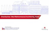 Chemisches Oberflächenwassermonitoring Alster...Lebendige Alster 05.06.2018 24 Schadstoffgehalte in Fischen und Muscheln in Elbe, Alster und Bille 2016 Fische gesetzliche Regelungen