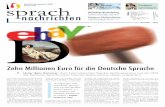Verein Deutsche Sprache e.V. (VDS) sprach · 2020-05-03 · ebendiese deutsche Sprache im Internet-Auktionshaus Ebay zur Versteigerung angeboten. „Nachdem die Deutschen selbst sich