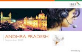 ANDHRA PRADESH - IBEF · Andhra Pradesh September 2009 STATE ECONOMY AND SOCIO ECONOMIC PROFILE Andhra Pradesh –a snapshot •Covering an area of 2,75,068 sq km, Andhra Pradesh
