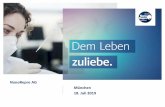 NanoRepro AG München 18. Juli 2019 · 2019-07-30 · Online Shop · Design. CRM · Marketing · IT. Neuentwicklung aller Produkte. Produktion. zentralisiert. in Deutschland. Direkter