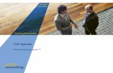 CIO Agenda - enable-consult · Die Rolle des CIOs im Wandel Die CBM Methode als Basis des Workshops ... 1 Quelle: IBM CEO Study 2006 Anforderungen an den CIO ... In der Vergangenheit