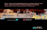 Das Nachhaltigkeitsverständnis in der deutschen Chemiebranche · 2020-04-19 · 2 Das Nachhaltigkeitsverständnis in der deutschen Chemiebranche Impressum STUDIE Das Nachhaltigkeitsverständnis