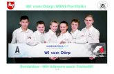 Wi vom Dörp: MINI-Portfolio€¦ · 4/16 Konzept & Idee Ziele für die Deutsche Meis-terschaft Wir, das Team Wi vom Dörp, stehen alle für eine Sache: An der Deutschen Meisterschaft