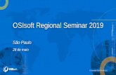 OSIsoft Regional Seminar 2019 · 2019-06-04 · PI PB –Adução e Distribuição de Água Relatórios IRA KPI, Integração GIS => controle de perdas + Integração com GIS Índice