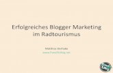 Erfolgreiches Blogger Marketing im Radtourismus ... 2019/01/11 آ  Das Rezept fأ¼r erfolgreiches Blogger