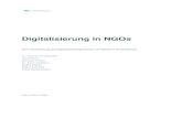 Digitalisierung in NGOs - IW Consult · 2 Struktur, Typisierung und Hypothesen 6 2.1 Die Struktur der NGOs in Deutschland 6 2.2 Die Typisierung der NGOs in Deutschland 16 2.3 Warum