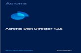 Acronis Disk Director 12 (USB-Stick) zur Erstellung eines Boot-Mediums. 2.2 Unterstützte Betriebssysteme Acronis Disk Director unterstützt die folgenden Betriebssysteme: Windows