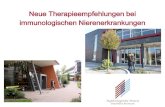 Neue Therapieempfehlungen bei immunologischen ... · Randomized controlled clinical trial of corticosteroids plus ACE-inhibitors with long-term follow-up in proteinuric IgA nephropathy
