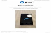 Jolla Teardown - Amazon Web Services · The Jolla smartphone is a smartphone produced by Finnish company Jolla Oy that runs the Sailfish OS, released on 27 November 2013. Let's see