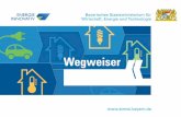 Wegweiser fue Energieprojekte 2018-09 - Bayern · Die Energiewende stellt eine umfassende gesamtgesellschaftliche Herausforderung dar. ... die für die Energiewende stehen. Darüber