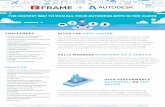 THE FASTEST WAY TO RUN ALL YOUR AUTODESK APPS IN THE … · THE FASTEST WAY TO RUN ALL YOUR AUTODESK APPS IN THE CLOUD To learn more, visit us at fra.me, try our Test Drive at fra.me/test-drive,