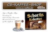 100009479 Flyer Kaffee Bier · 2017-06-15 · Sigi´s Kaffee-Shop Gewerbering 25 84180 Loiching / Kronwieden Tel. 0151/59 21 27 11 sigi@cs-kaffee.de n C S-- de a aa ksa Sigi´s Kaffee-Shop