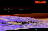 Programme 2014 – 2018d03a3501-72ab...novembre 2013 ; Interface Politikstudien Forschung Beratung, Planidea SA, SQA (résumé en français) 2 Office fédéral des routes «Gestion