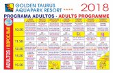 PROGRAMA ADULTOS - ADULTS PROGRAMME...PODROSTKI PROGRAMA JOVENES - TEENAGERS PROGRAMME GOLDEN TEENAGERS AÑOS YEARS ANS 12-18 ЛЕТ SHUFFLE PUCK НАСТОЛЬНЫЙ ХОККЕЙ