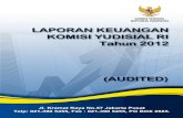 KOMISI YUDISIAL REPUBLIK INDONESIA · KOMISI YUDISIAL REPUBLIK INDONESIA SEKRETARIAT JENDERAL JALAN KRAMAT RAYA NO. 57, JAKARTA 10450 TELEPON (021) 3905876, 3905877, 3906178, FAKSIMILE
