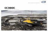 Volvo Brochure Excavator E-series EC380E German · 2018-01-30 · Effizienz der Elite. Die Kraftstoffeffizienz ist das Herz des aupenbaggers r eC380e. Dank der modernen Technologie