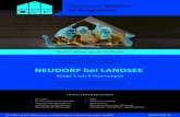 NEUDORF bei LANDSEE - OSG · 2018-12-03 · Die OSG errichtet Wohnungen und Reihenhäuser mit höchster Lebensqualität Pläne ... Es wird die Stiege 1mit 6 Wohnungen errichtet, ...
