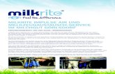 MILKRITE IMPULSE AIR UND MELKZEUGAUSTAUSCH …...In der Milchgut Görlsdorf GmbH stehen 1.320 Kühe mit einem Herdendurchschnitt von 10.700 kg bei 4,02 % Fett und 3,39 % Eiweiß (MLP-Zellzahl