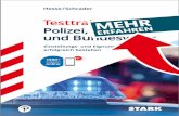 Hesse/Schrader: Testtraining Polizei, Feuerwehr und Bundeswehr · 2019-05-20 · auf deren Internetseiten im Bereich „Beruf und Karriere“ und den dortigen Stellenanzeigen schnell