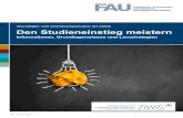 Grundlagen- und Orientierungsstudium am ZiWiS Den ... · • Blogdienst der FAU: • FAU auf Facebook: Universität Erlangen-Nürnberg • UnivIS (Vorlesungsverzeichnis, Kontaktdaten):