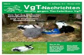 VN05-3 13. Jahrgang Nr 3 - Oktober 2005 VgT-Nachrichten · 2017-10-24 · VN05-3 13. Jahrgang Nr 3 - Oktober 2005 VgT-Nachrichten Verein gegen Tierfabriken VgT Bitte diese Zeitschrift