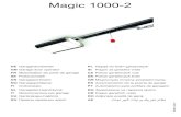 Magic 1000-2 - Normstahl · Magic 1000-2 IP2286 12/2017 5 / 219 Der mitgelieferte Handsender ist auf den Torantrieb eingelernt. Verpackung: Es werden ausschließlich wieder verwertbare