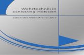 Wehrtechnik in Schleswig-Holstein · PDF file 2017-08-15 · Wehrtechnik in Schleswig-Holstein Bericht des Arbeitskreises 2017 Arbeitskreis Wehrtechnik Schleswig-Holstein Arbeitskreis