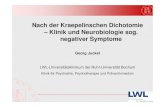 Nach der Kraepelinschen Dichotomie – Klinik und ... · Emil Kraepelin 1856-1926 Dichotomie aufgrund von Symptomen, Verlauf und Ausgang: Schizophrenie vs manisch-depressive Erkrankung