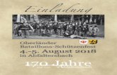 Oberländer Bataillons-Schützenfest in Abfaltersbach 170 Jahreablauf_sa-so.pdf · Konzert der BMK Kartitsch ab 14:30 Uhr Unterhaltung mit dem Orig. Tiroler Duo Eintritt frei. Oberländer
