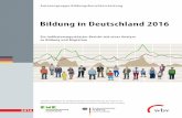 Bildung in Deutschland 2016 - Heidelberg University...Die Autorengruppe, der Herausgeber und der Verlag haben die in dieser Veröffent-lichung enthaltenen Angaben mit größter Sorgfalt