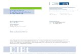 DIBt - Deutsche Institut für Bautechnik...2017/11/29  · für Bautechnik und der zuständigen obersten Bauaufsichtsbehörde auf Verlangen vorzulegen. Bei ungenügendem Prüfergebnis