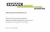 Modulhandbuch - HAWK · - kennen das Sukzessivplanungskonzept ERP und das Pull-Prinzip sowie die entsprechenden Anwendungsbereiche in der Industrie. - kennen die Produktions- und