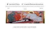 Comboni€¦ · Web viewAm Sonntag, den 18. März, hat die Comboni-Familie das Goldene Priesterjubiläum von P. Gian Paolo Pezzi, das 45. Priesterjubiläum von P. Fernando Zolli,