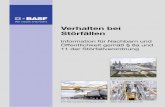 Verhalten bei Störfällen€¦ · STR Tank-Container-Reinigung GmbH. Liebe Bürgerinnen und Bürger, liebe Nachbarn, seit 1993 informiert Sie die BASF Schwarzheide GmbH in regelmäßigen
