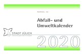 Jülich Kalender 2010 - Stadt Jülich - Startseite · dorf, Serrest, Stetternich 02461/63391, mhover@juelich.de Blaue Altpapiertonnen anmelden, reparieren und abholen: 02461/63251