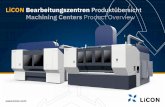 LiCON Bearbeitungszentren Produktübersicht · Alle Gröen sind mit HSK und HSK verfügbar. Twin-spindle machining centers from Licon are used where high demands are placed on performance.